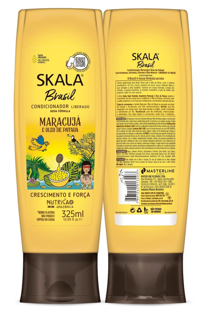 KIT SHAMPOO Y ACOND MARACUYÁ SKALA BRASIL 650ML-4