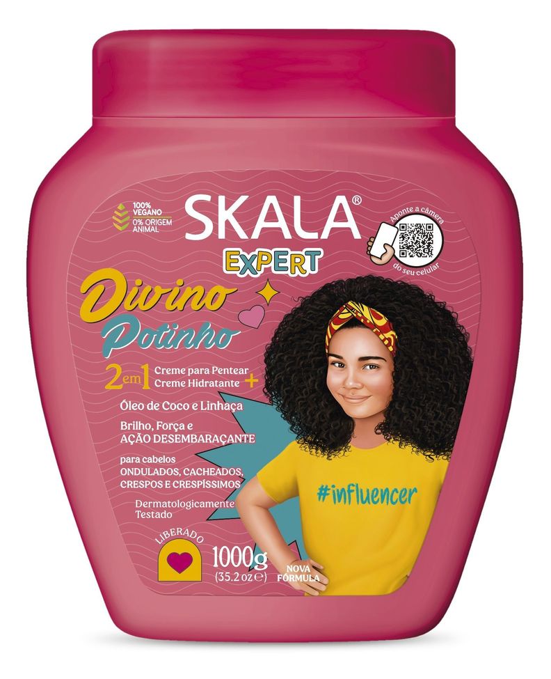 Mascara Divino Potinho Kids 2en1 1kg Skala Expert-0