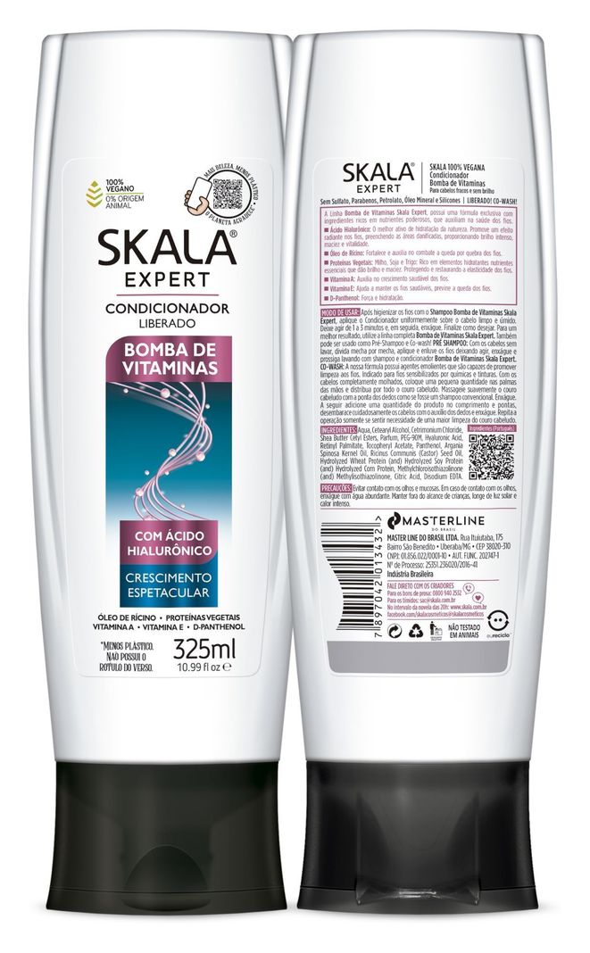 KIT SHAMPOO Y ACOND BOMBA DE VITAMINAS SKALA EXPERT 650ML-4