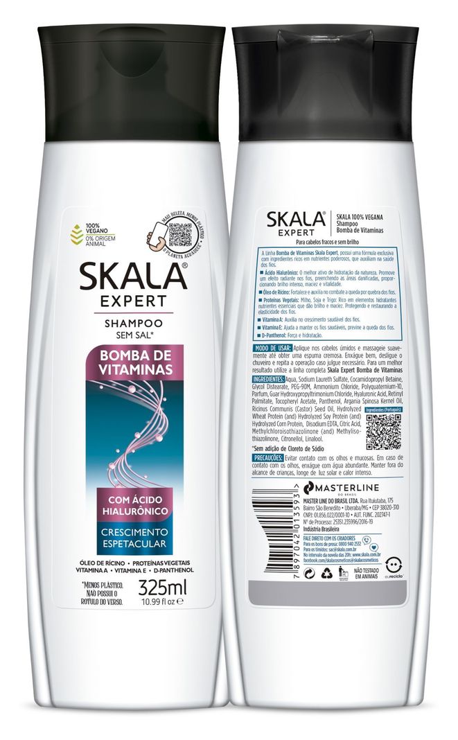 KIT SHAMPOO Y ACOND BOMBA DE VITAMINAS SKALA EXPERT 650ML-5