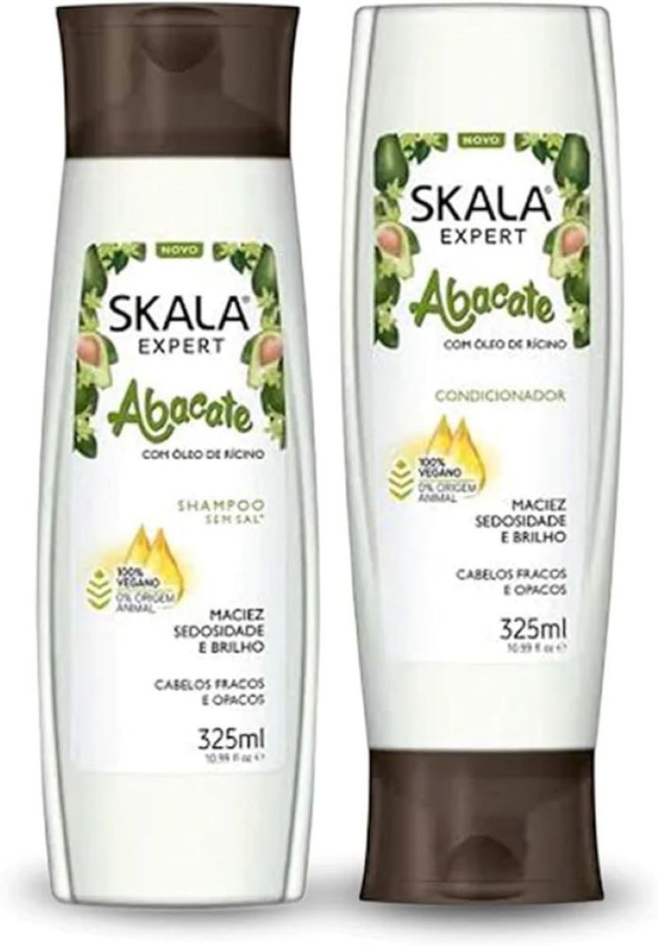 KIT SHAMPOO Y ACOND ABACATE SKALA EXPERT 650ML-2