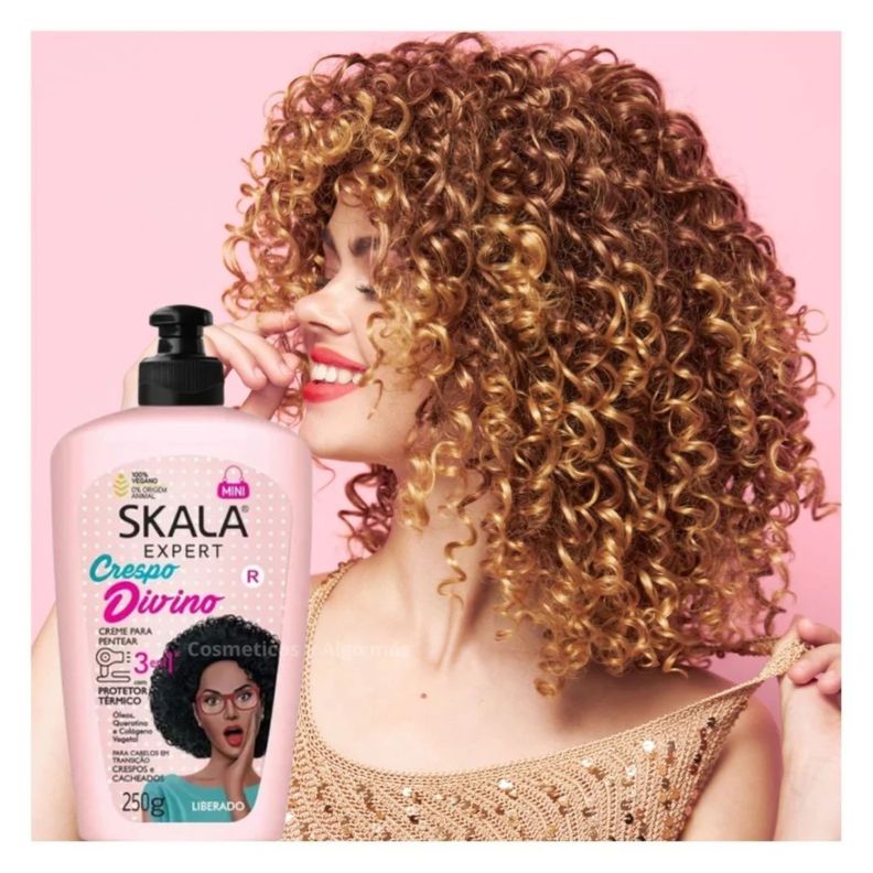 Crema para peinar 3en1 Crespo Divino Skala Expert 250gr-2