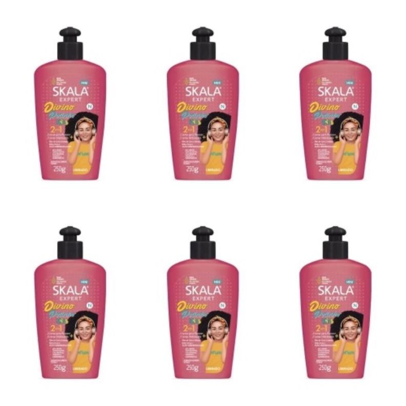 CREMA PARA PEINAR 2EN1 KIDS DIVINO POTINHO SKALA EXPERT 250 G-3