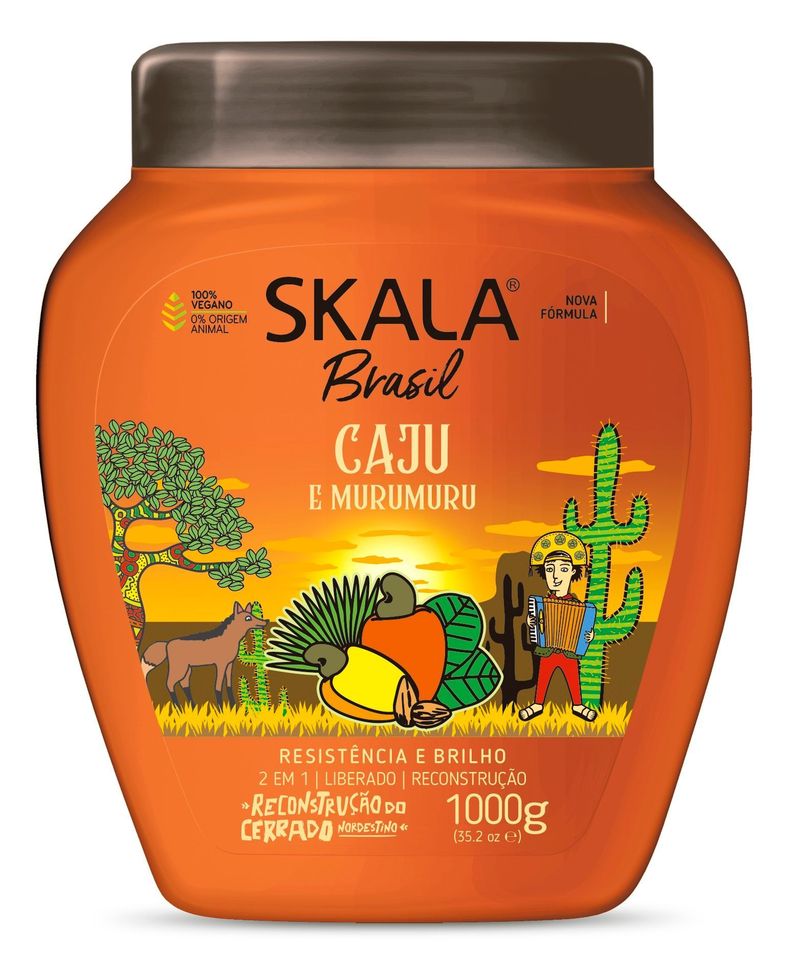 Mascara Caju Y Murumuru 1kg Skala Brasil-0