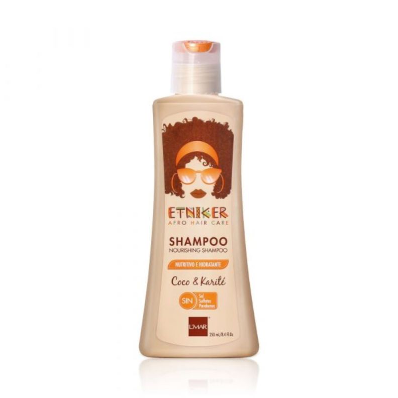 Shampoo Nutritivo E Hidratante Etniker X 250ml Nourishing-0