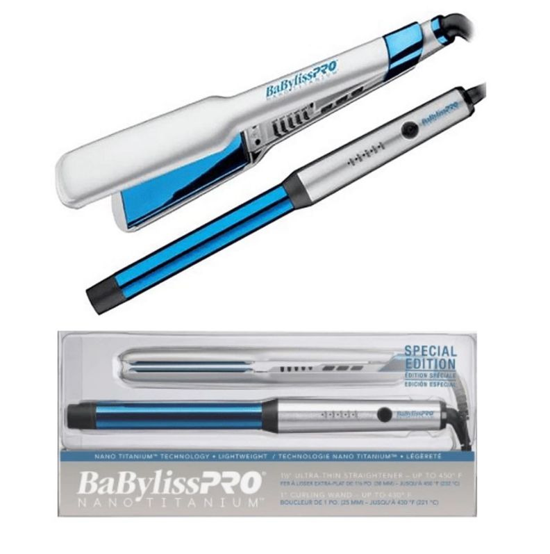 Kit Plancha 38mm Y Ondulador 25mm 2un Babylisspro-1