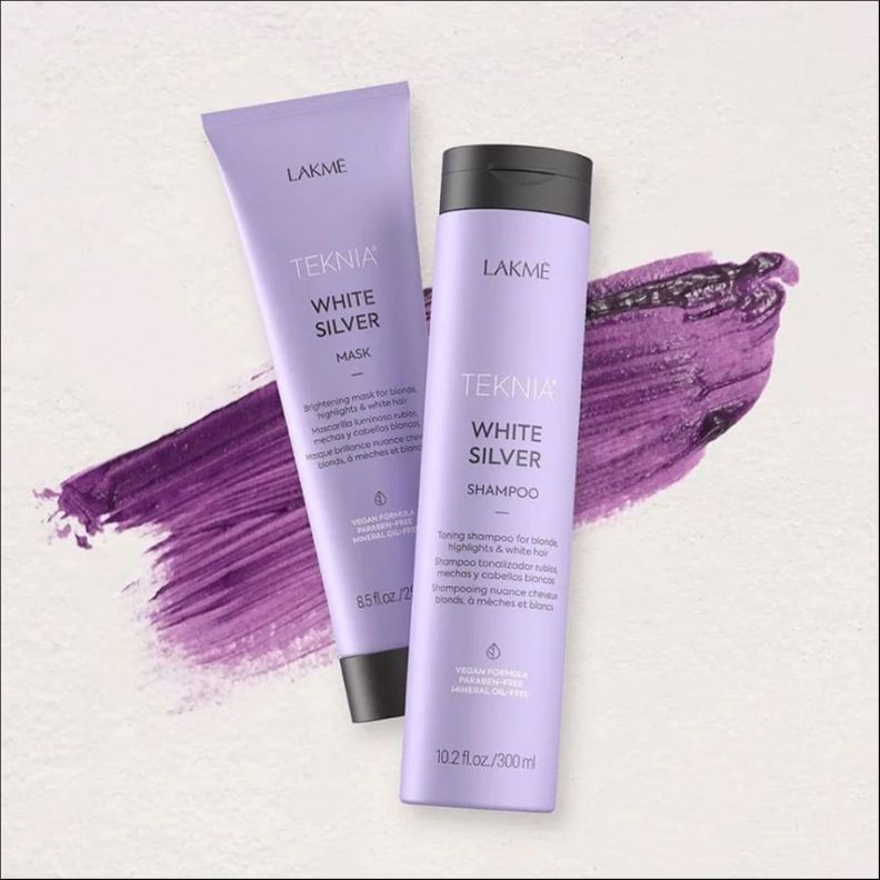 Mascarilla Matizado Cabello Lakme Teknia White Silver 250ml-3