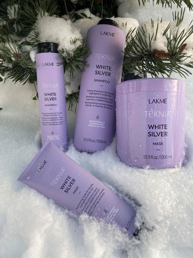 Mascarilla Matizado Cabello Lakme Teknia White Silver 250ml-5