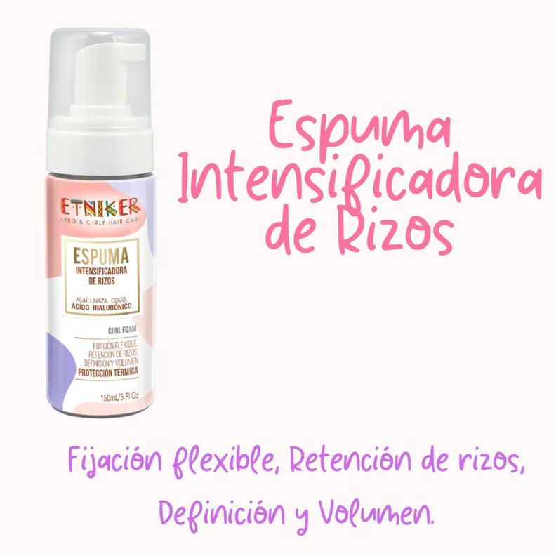 Espuma Intensificadora De Rizos Etniker 150ml-1