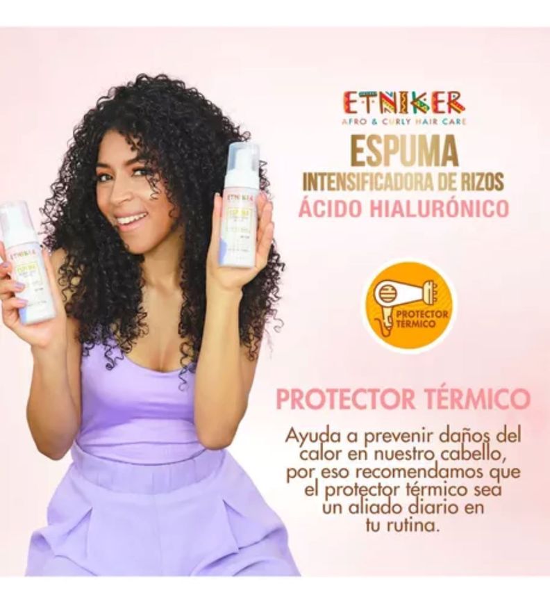 Espuma Intensificadora De Rizos Etniker 150ml-3