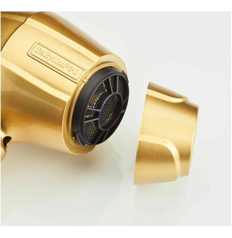 Secador De Pelo Babylisspro Gold FX Turbo Dorado-4