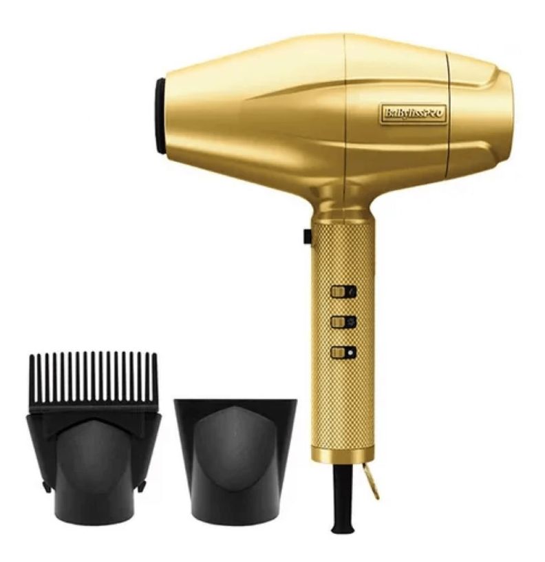 Secador De Pelo Babylisspro Gold FX Turbo Dorado-0