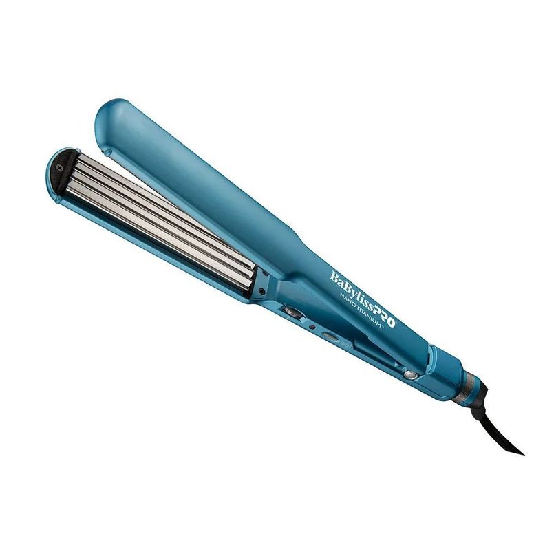 Plancha Waflera Nano Titanium BabylissPro 38mm 4-TOOH Crimping Plates-0