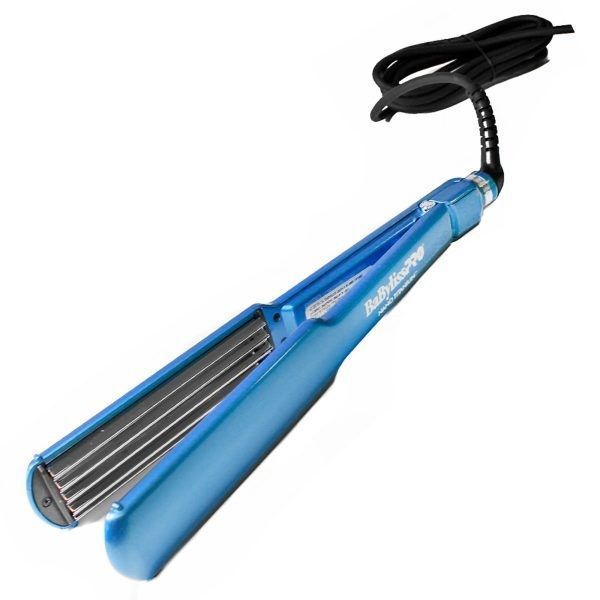 Plancha Waflera Nano Titanium BabylissPro 38mm 4-TOOH Crimping Plates-2