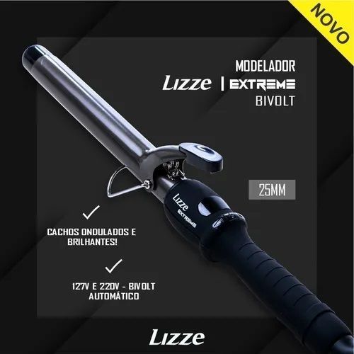 Ondulador De Cabello Lizze Profesional Extreme 25mm-1
