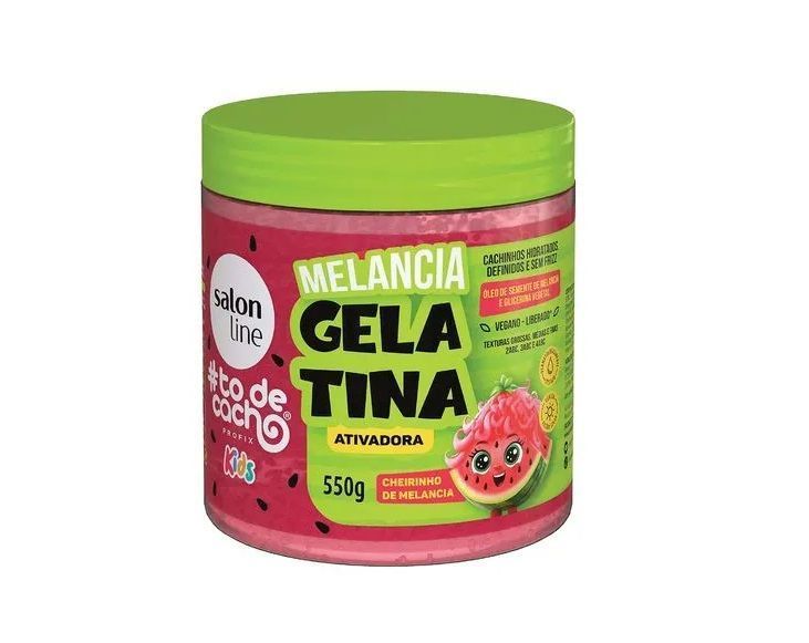 GEL ACTIVADORA KIDS MELANCIA 550 G SALON LINE