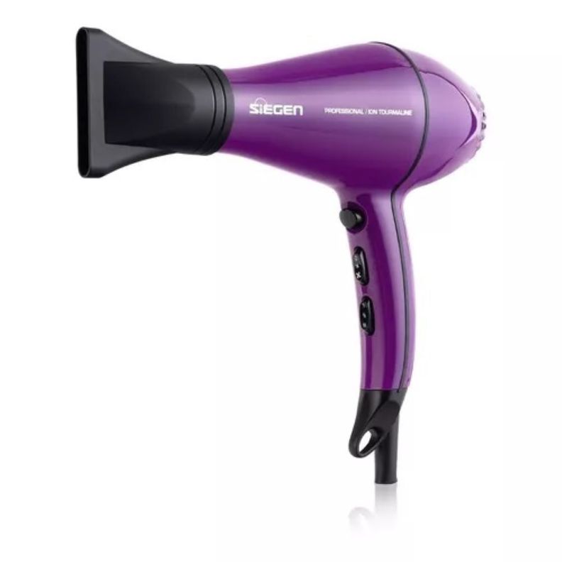 Secador de Pelo Siegen Powered Air Purpura SG3047 2000Watts-0