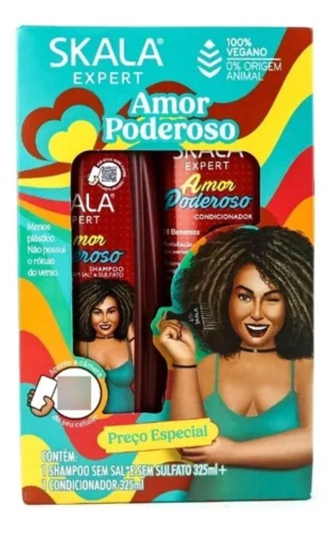 KIT SHAMPOO Y ACOND AMOR PODEROSO SKALA EXPERT 650ML-0