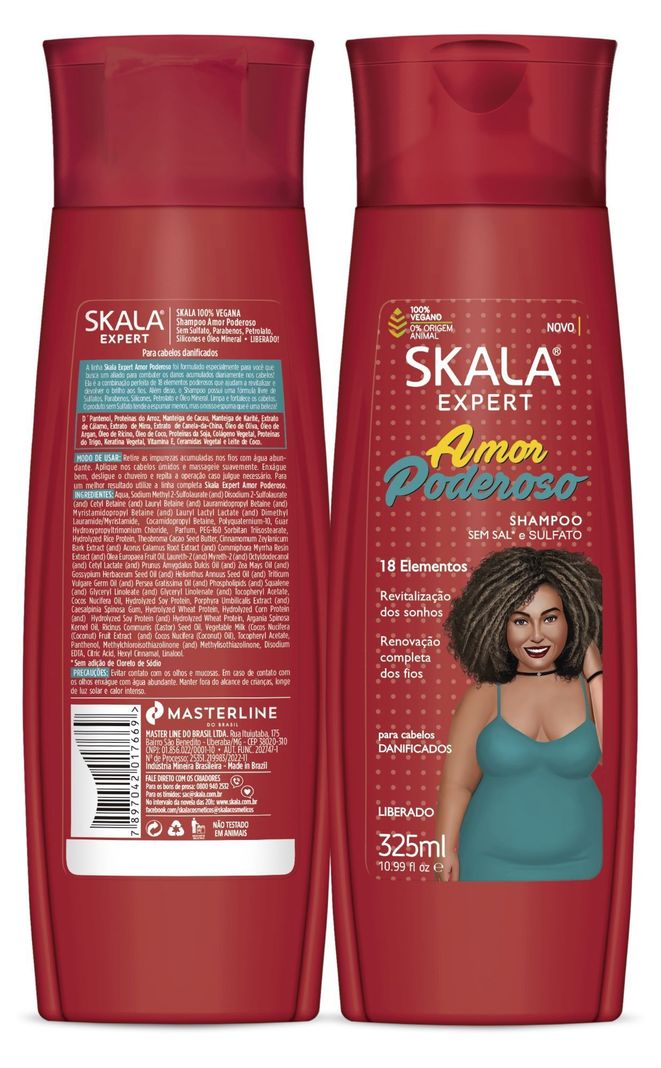 KIT SHAMPOO Y ACOND AMOR PODEROSO SKALA EXPERT 650ML-3