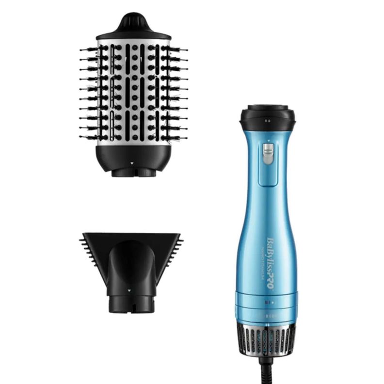 Cepillo secador 69mm BabylissPro 2 en 1-0
