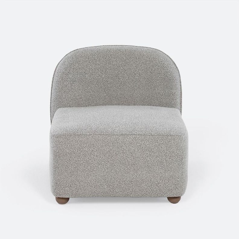 Sillon Everett Bonne Boucle Gris