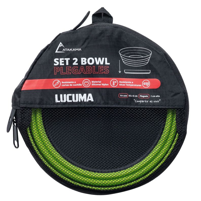 Set 2 Bowls Plegables-4