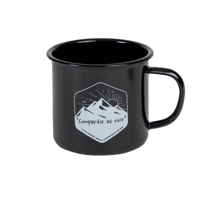 TAZÓN DE CAMPING 480 ML NEGRO-3
