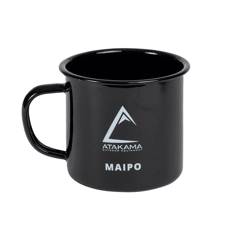 TAZÓN DE CAMPING 480 ML NEGRO-2