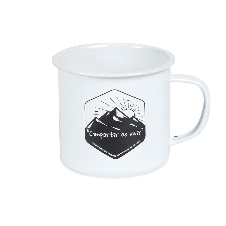 TAZÓN DE CAMPING 480 ML NEGRO-1