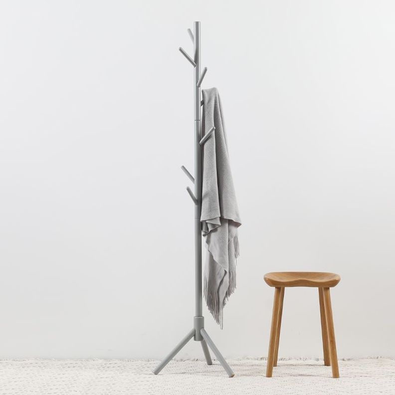 Perchero Colgador Tendencia Home De Madera Haya Gris