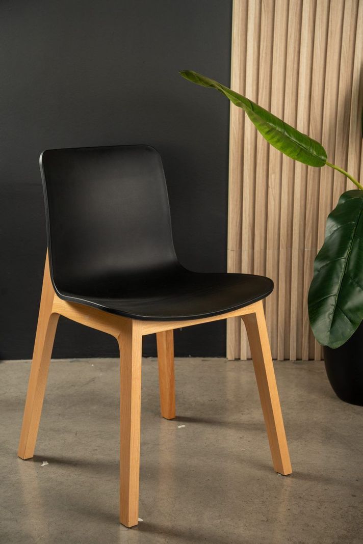 PACK 2 SILLAS COMEDOR MODELO SELENA COLOR NEGRO