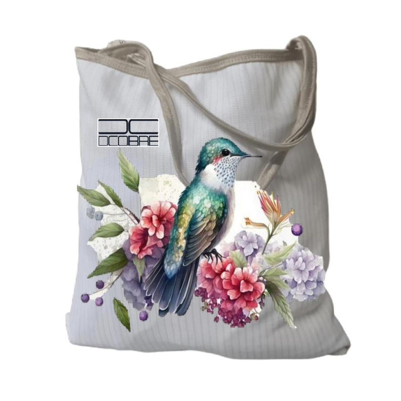 Pack 3 Bolsos en Cobre modelo Colibrí Flor -2