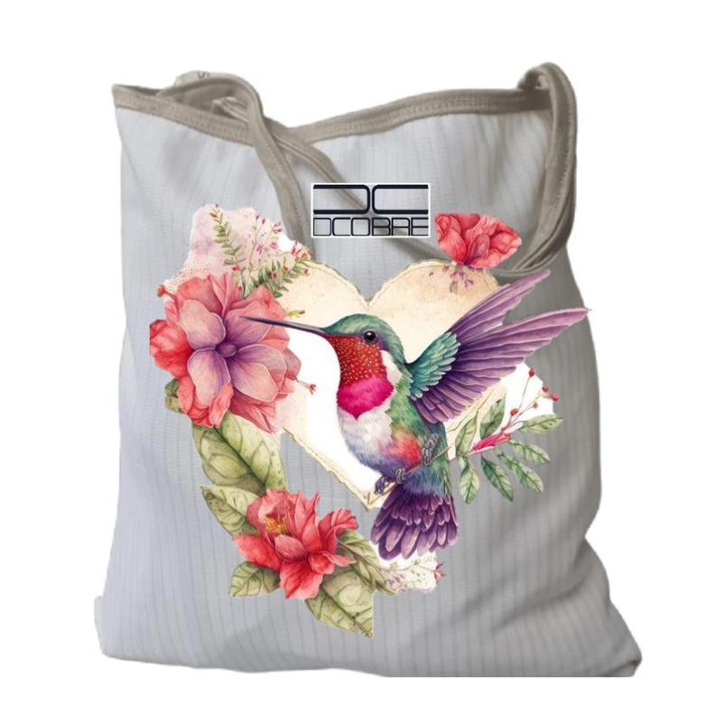 Pack 3 Bolsos en Cobre modelo Colibrí Flor -0