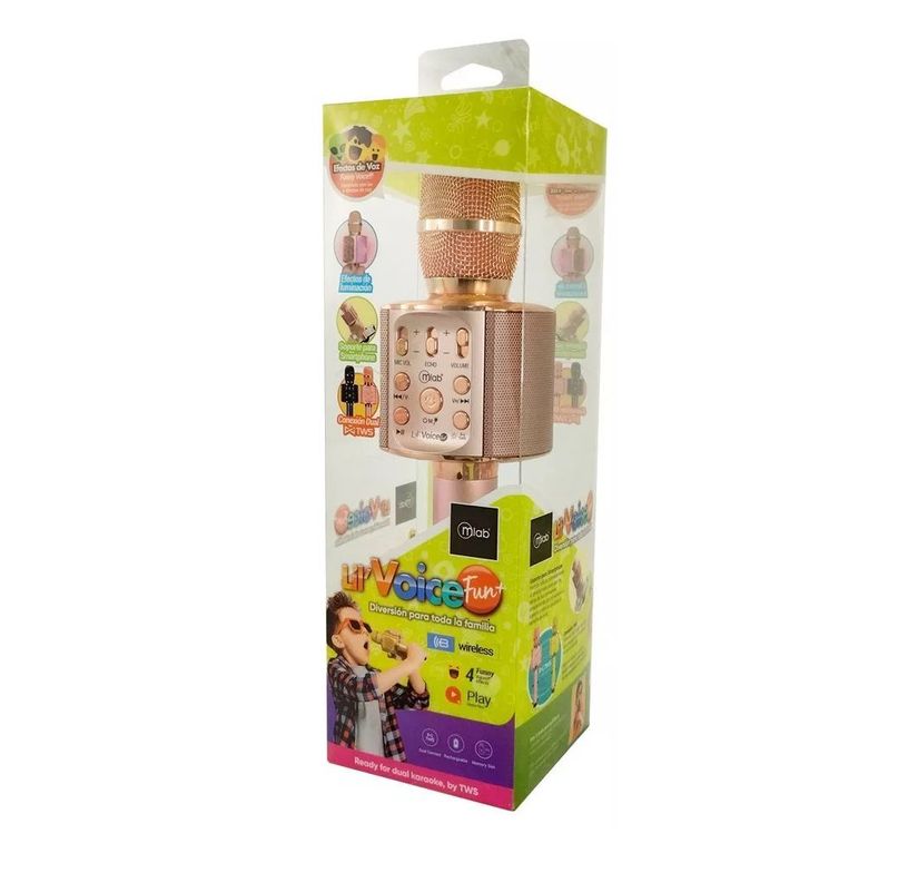 Micrófono Karaoke Bluetooth Lil’ Voice 2 8911-3