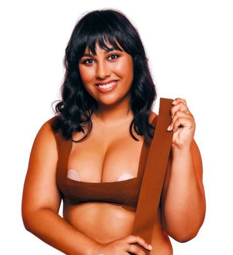 Cinta Adhesiva Boob Tape Café-0