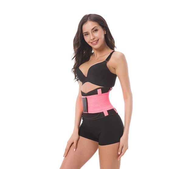 Faja Deportiva Gym Sport Rosado Neón-3