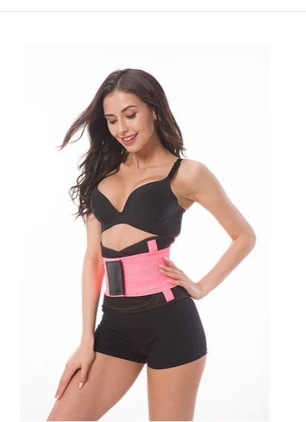 Faja Deportiva Gym Sport Rosado Neón-4