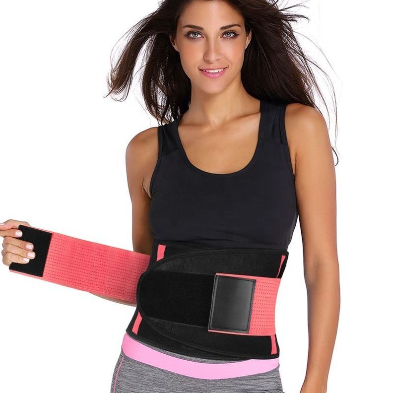 Faja Deportiva Gym Sport Rosado Neón-0