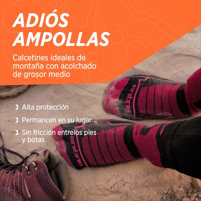 Calcetines Deportivos Outdoor de Alpaca y Merino -2