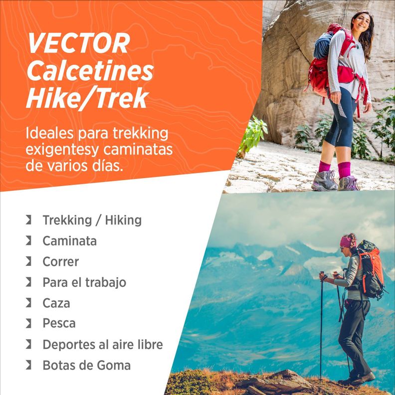 Calcetines Deportivos Outdoor de Alpaca y Merino -4