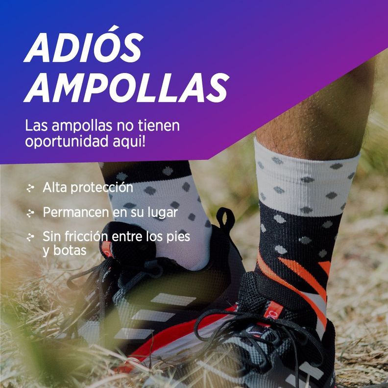 Calcetines ciclismo running gym futbol deportivas mujer hombre 2 pares-2