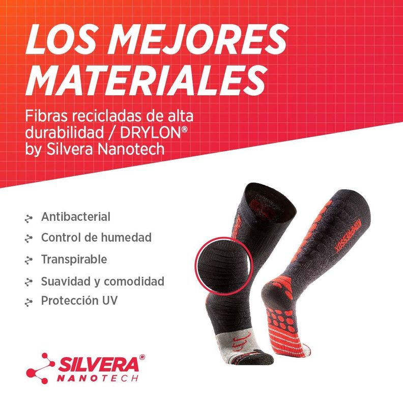 Calcetines de compresión 20-30 mmhg running ciclismo gym padel tenis-3
