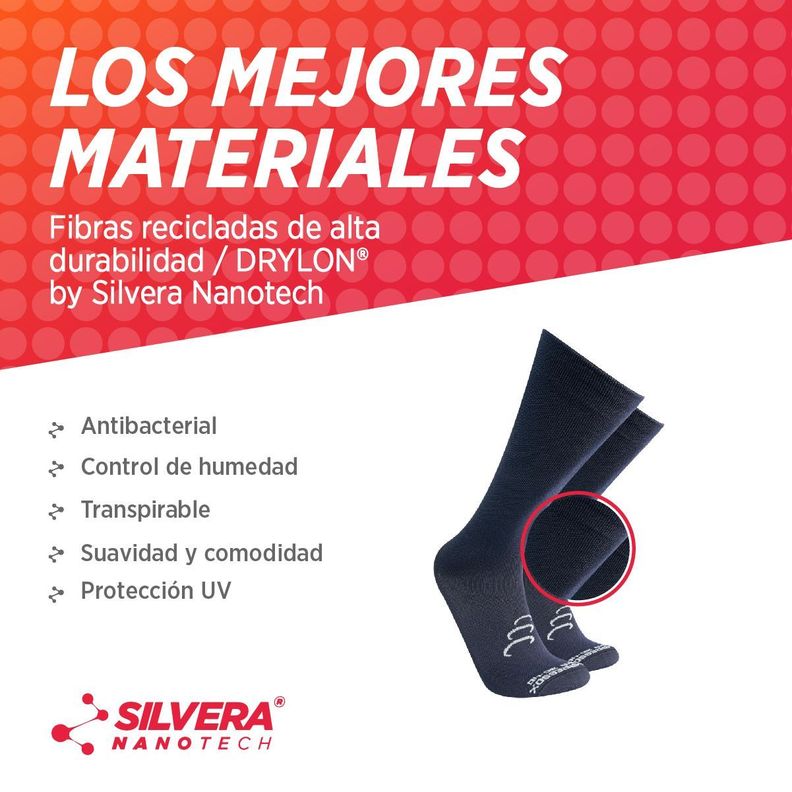 Calcetines de compresión varices 15-20 mmHg viaje embarazo fascitis-3
