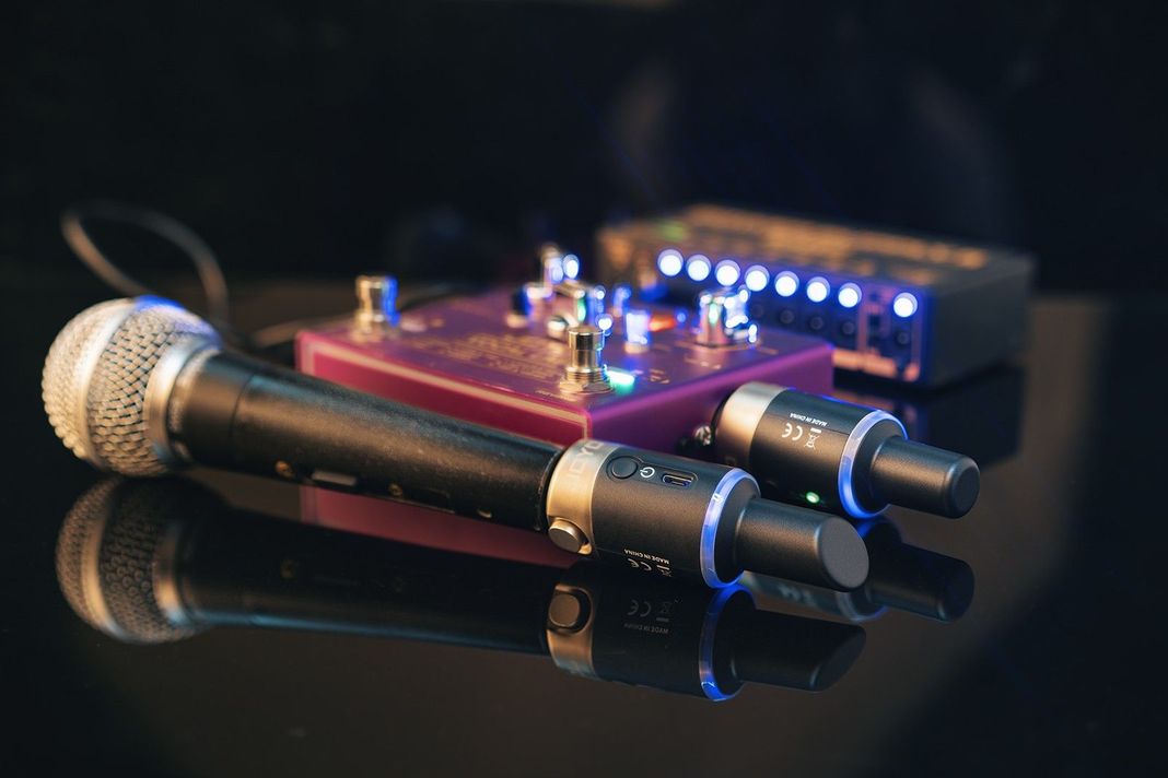 Sistema Inalámbrico Micrófonos Joyo-4