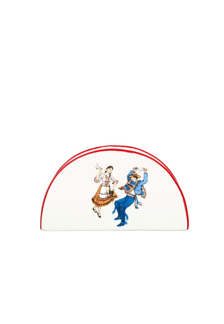 Porta Servilleta Chile Cueca 13,5X5,2X7,5Cm Ynp-05-0