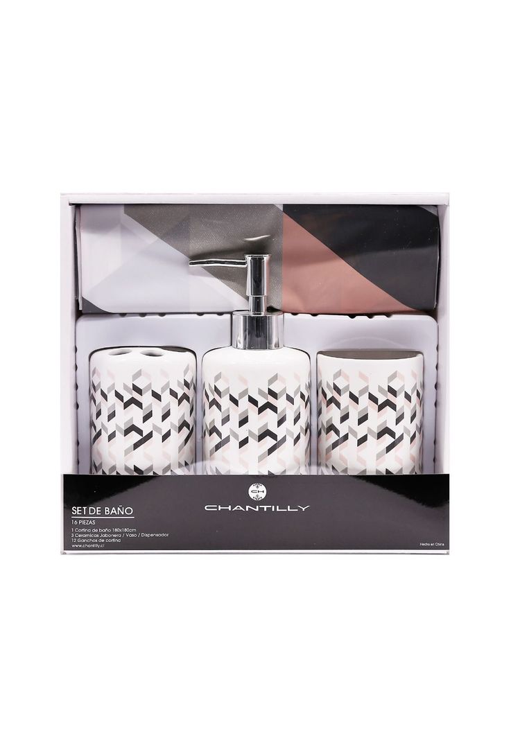 Set De Baño Ceramico 16 Piezas Diseño 1-2