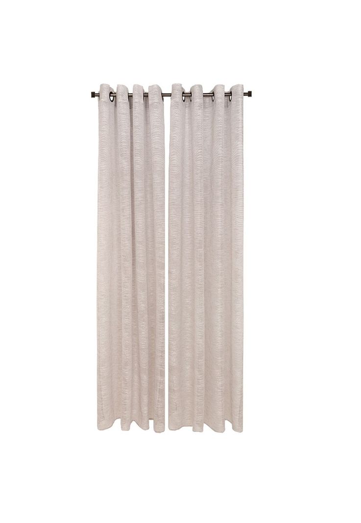 Set 2 Velos Fantasía 140x220 Cm - Sidney - Gris Perla-0