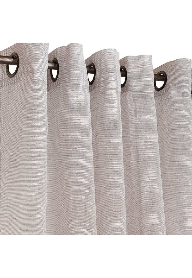 Set 2 Velos Fantasía 140x220 Cm - Sidney - Gris Perla-1