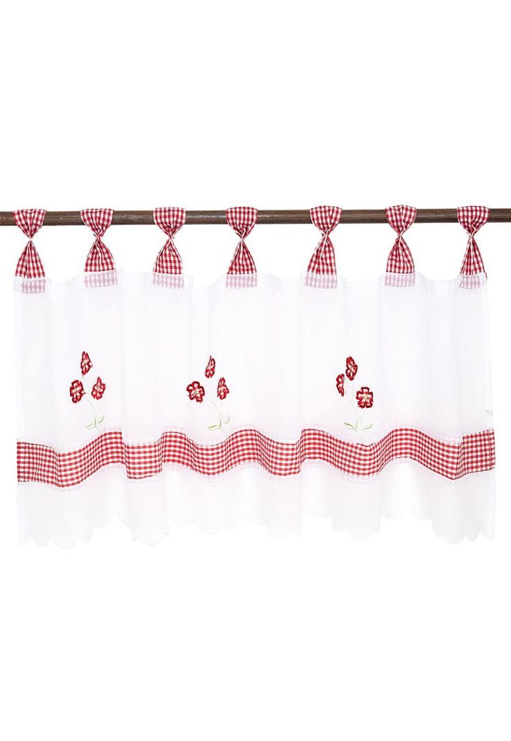 Cortina Velo Cenefa Primavera Jx 135 X 45 Cm-1