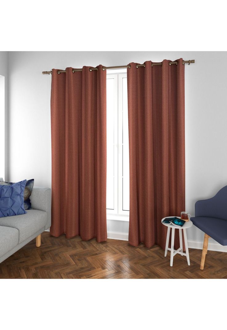 Set Blackout 2P Termico Textura 140X220 Terracota-1